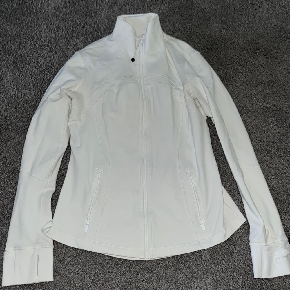 White Lululemon Jacket